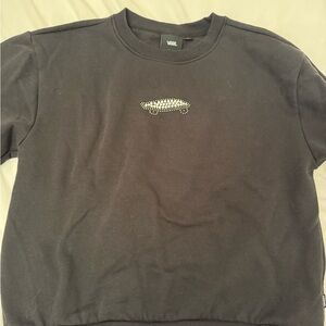 Vans Black Sweatshirt with Fish Design